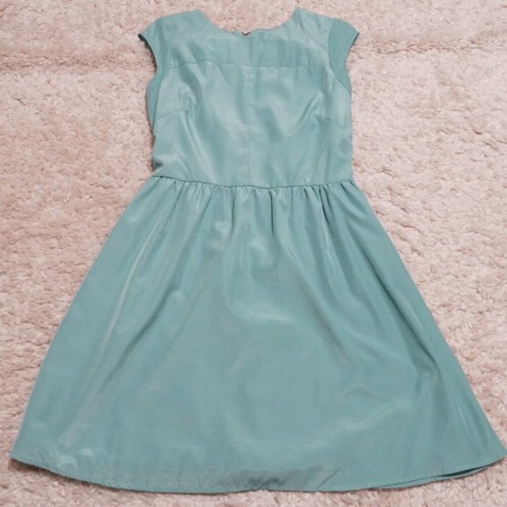 Massimo Junior Pastel Teal Dress Size Medium